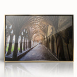 Large art print of Canterbury, New Zealand scenery in muted earth tones on a framed acrylic, ideal for modern art wall decor.