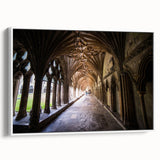 Vintage poster art of Canterbury, New Zealand landscape on a framed canvas, featuring colorful art in extra large format.