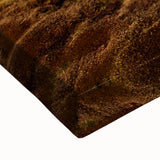 Black and white landscape art painting of Mount Taranaki on stretched canvas, suitable for bedroom wall decor.