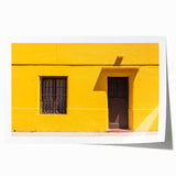 Extra large rolled print of Santiago, Chile skyline in muted earth tones, ideal for art wall dining room.