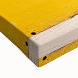 Large art of Santiago, Chile landscape in black and white on stretched canvas, ideal for bedroom wall decor.