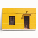 Black and white stretched canvas print of Santiago, Chile skyline, ideal for kitchen wall art or bedroom ambiance.