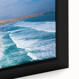 Black wall art featuring a textured depiction of a Peruvian landscape on a framed canvas, ideal for living room decor.