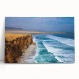 Black and white photograph of Machu Picchu on stretched canvas, ideal for kitchen wall art or bedroom ambiance.