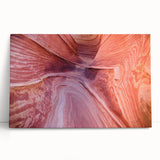 Black and white photograph of Coyote Buttes in Arizona on stretched canvas, ideal for kitchen wall art or bedroom decor.