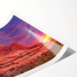 Extra large wall art featuring line art flowers in muted earth tones on a rolled print, ideal for large living room decor.