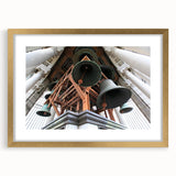 Extra large abstract art print depicting a textured California, Berkeley scenery in muted earth tones on a framed canvas.