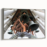 Landscape art painting of Berkeley, California on framed canvas.