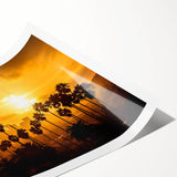 Extra large wall art featuring line art flowers in soft pastels on a rolled print, suitable for large living room decor.