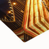 Black and white landscape art painting of San Francisco on stretched canvas, suitable for bedroom wall decor.