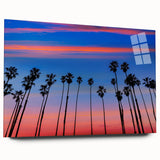 Large abstract depiction of Santa Barbara on acrylic glass, in muted earth tones, ideal for bedroom or dining room art.