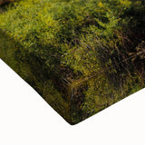 Large art of a black and white Aspen, Colorado landscape on stretched canvas, suitable for bedroom wall decor.