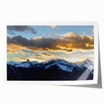 Rolled print of Telluride, Colorado scenery in soft earth tones, ideal for art wall dining room.