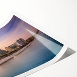 Extra large wall art featuring line art flowers in black on a white background, ideal for large living room decor.