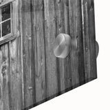 Large abstract wall art featuring dynamic swirls in muted earth tones on acrylic glass, ideal for dining room ambiance.