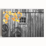 Black and white photo of Delaware scenery on large stretched canvas, ideal for kitchen wall art.