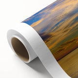 Art deco style poster depicting the Florida Keys scenery on rolled canvas.