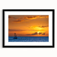 Extra large framed abstract print of colorful, textured Hawaiian scenery, ideal for living room decor.