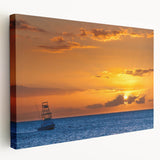 Scenic Maui landscape on stretched canvas, featuring blue and green tones, ideal for kitchen wall art.