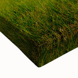 Black and white landscape art painting of a Louisiana marsh on stretched canvas, suitable for bedroom wall decor.