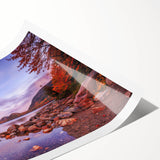 Extra large rolled print featuring line art flowers in muted earth tones, ideal for large living room wall art.