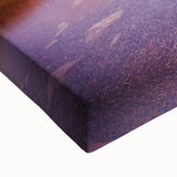 Black and white landscape art painting of Acadia, Maine on stretched canvas, ideal for bedroom wall decor.