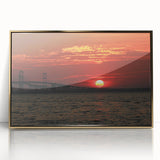 Large art print of Annapolis skyline in muted gold tones on a framed acrylic, suitable for modern art wall decor.