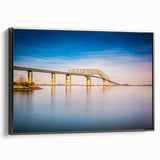 Black and white framed canvas of Baltimore landscape in vintage poster style, ideal for bedroom decor.