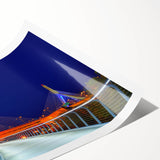 Extra large rolled print of line art flowers in muted colors, ideal for large living room wall art.