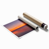 Large rolled print of Cape Cod scenery with soft pastel shades, ideal for classy bathroom wall art.