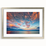 Textured art depicting abstract Minnesota scenery in muted earth tones on a framed silver mat, suitable for bedroom decor.