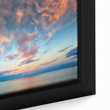 Black wall art featuring a textured Minnesota scenery on extra large framed canvas with colorful art accents.