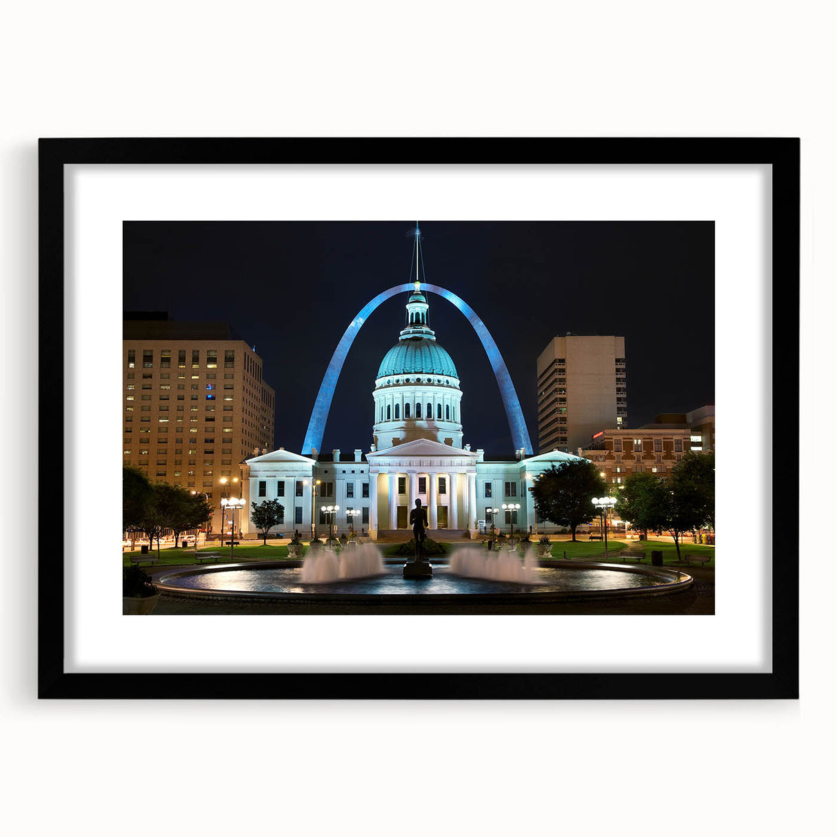 Extra large abstract art print of St.
