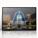 Large abstract wall art depicting the St.