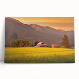 Black and white photo of Montana scenery on stretched canvas, suitable as large kitchen or bedroom wall art.