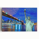Black and white photo of New Jersey scenery on large stretched canvas, ideal for kitchen wall art.