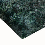 Black and white landscape painting of the Adirondacks on stretched canvas, suitable for bedroom wall art.