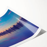 Extra large wall art featuring line art flowers in soft pastel shades, ideal for large living room decor.