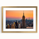 Extra large abstract art print of the NYC skyline in muted gray tones on a textured canvas, ideal for living room decor.