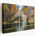 Large canvas print of a scenic Oklahoma landscape in muted earth tones, ideal for kitchen wall art.