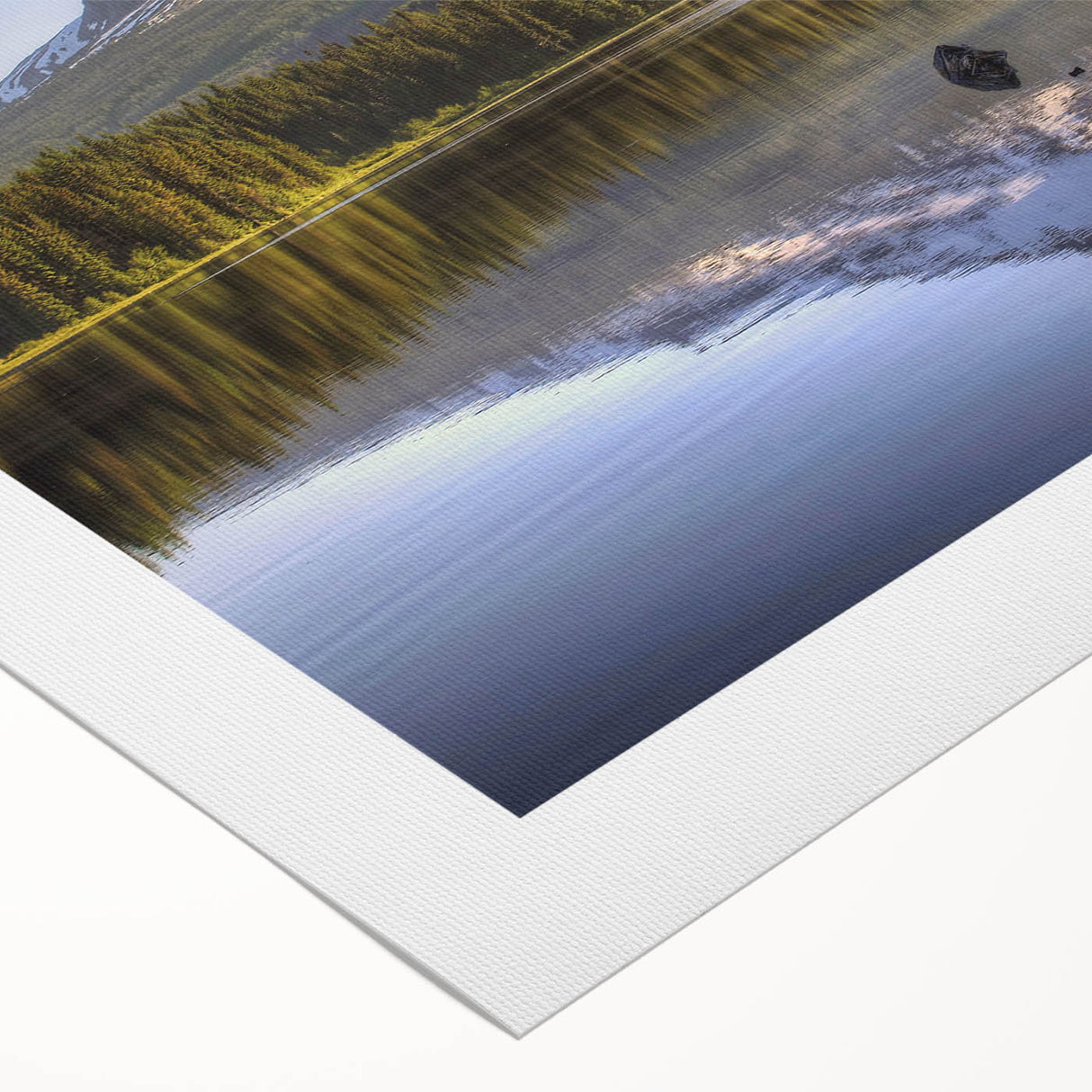 Art deco poster of Mount Hood in Oregon, featuring muted earth tones on rolled canvas, ideal for dining room decor.