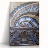 Mid-century modernist style acrylic print of Pittsburgh skyline in muted gold tones, ideal for modern art wall decor.