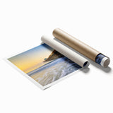 Extra large wall art featuring a Charleston scenery in pastel shades on rolled canvas, ideal for classy bathroom decor.