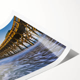 Extra large wall art featuring line art flowers in muted tones on a rolled print, ideal for large living room decor.