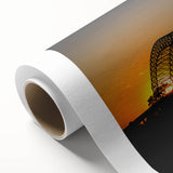 Art Deco style poster of Memphis skyline in pastel colors on rolled canvas, ideal for nursery wall art.