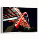 Framed canvas of vintage poster art featuring colorful Nashville, Tennessee scenery, ideal for living room decor.