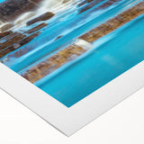 Art deco poster of San Antonio skyline in muted gold and black tones on rolled canvas, suitable for dining room decor.