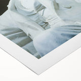 Art deco poster of Washington DC with Lincoln Memorial in muted colors on rolled canvas, suitable for dining room wall art.