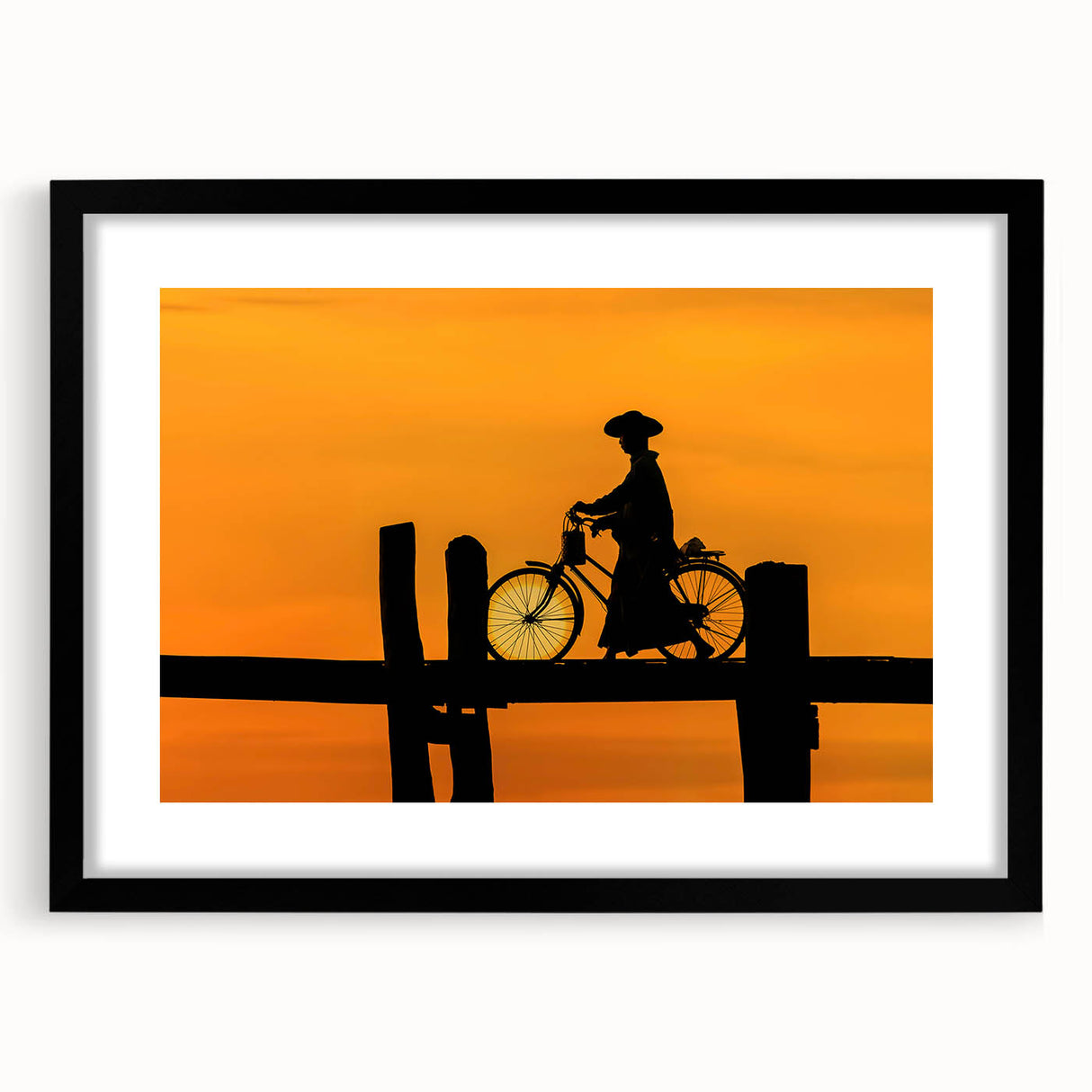 Abstract art print depicting colorful, textured scenery of West Virginia on a large framed canvas.