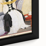 Vintage Vogue Cover Art - Elegant Retro Fashion Illustration Print